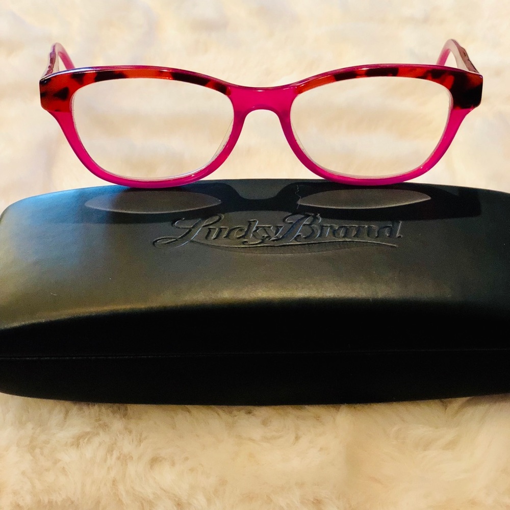 ❌❌SOLD❌❌Lucky Brand Kids Eyeglasses with case 🤓